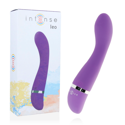 INTENSE - VIBRATEUR LEO LILAS SILICONE LUXE - Sensualia