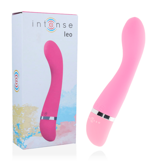 INTENSE - VIBRATEUR LEO SILICONE ROSE LUXE - Sensualia