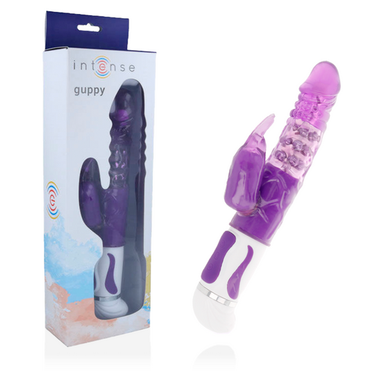 INTENSE - VIBRATEUR ROTATEUR GUPPY LILAS - Sensualia