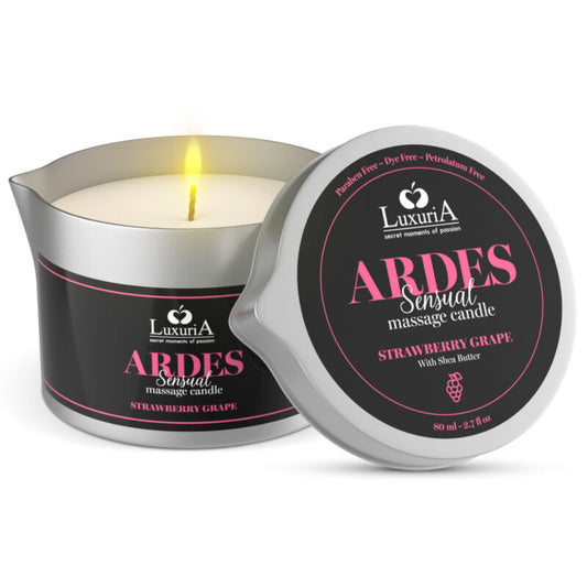 INTIMATELINE LUXURIA - BOUGIE DE MASSAGE AU RAISIN - Sensualia