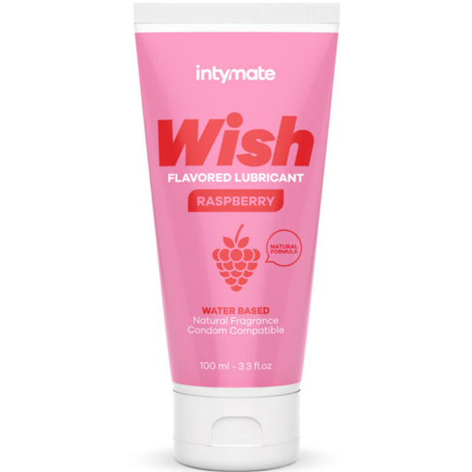 INTIMATELINE INTYMATE - WISH LUBRIFIANT SAVEUR FRAMBOISE 100 ML - Sensualia