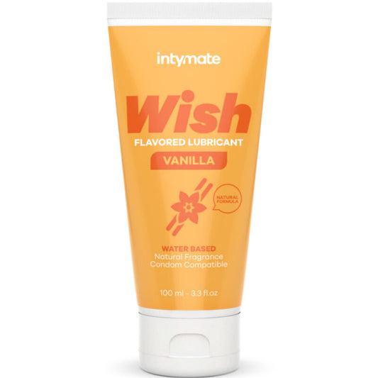 INTIMATELINE INTYMATE - WISH LUBRIFIANT SAVEUR VANILLE 100 ML - Sensualia