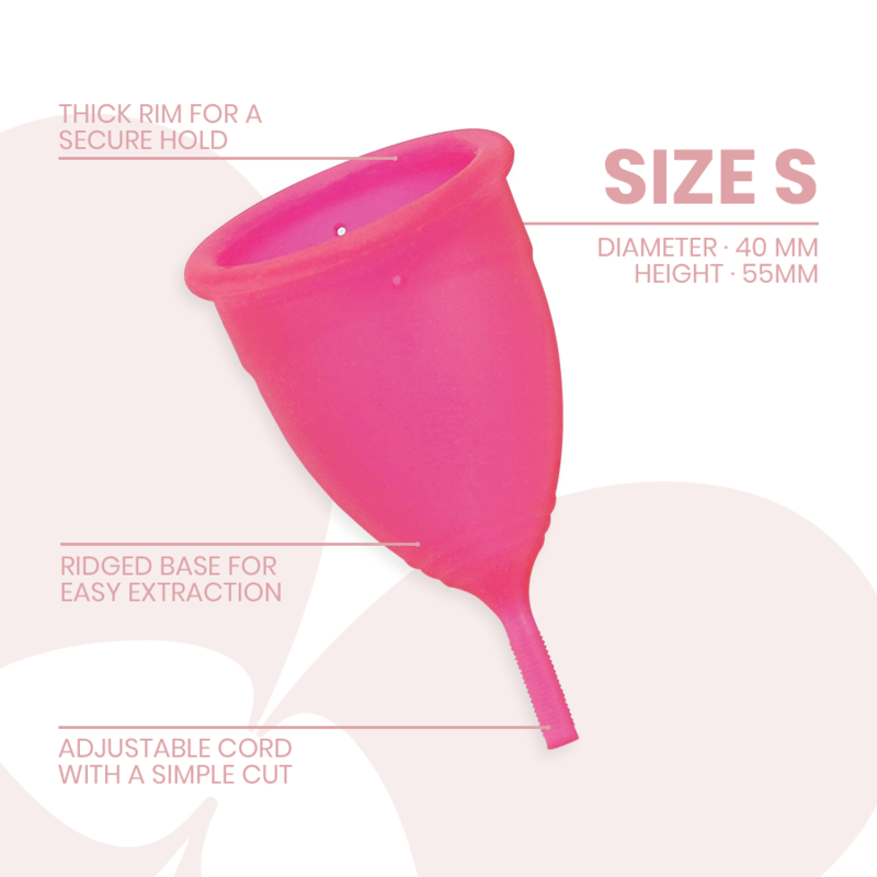 INTIMICHIC - COUPE MENSTRUELLE EN SILICONE MÉDICALE - TAILLE S - Sensualia