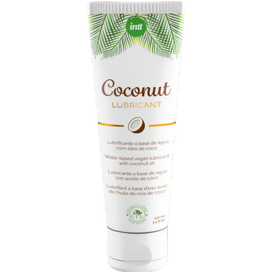 INTT - LUBRIFIANT VÉGÉTALIEN BASE D'EAU AU SAVEUR INTENSE DE NOIX DE COCO - Sensualia