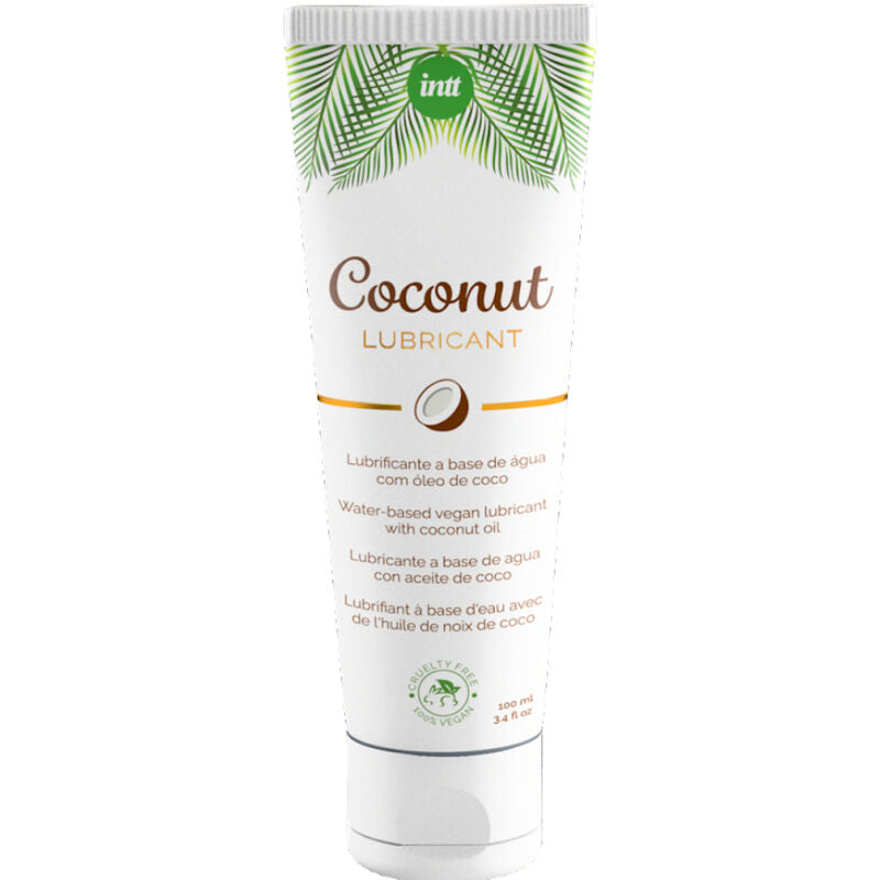 INTT - LUBRIFIANT VÉGÉTALIEN BASE D'EAU AU SAVEUR INTENSE DE NOIX DE COCO - Sensualia