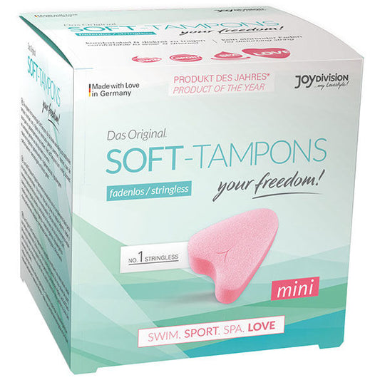 JOYDIVISION SOFT-TAMPONS - ORIGINAL SOFT-TAMPONS MINI 3 UDS - Sensualia