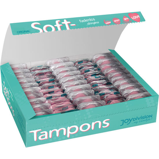 JOYDIVISION SOFT-TAMPONS - ORIGINAL SOFT-TAMPONS MINI X 50 UNITÉS - Sensualia