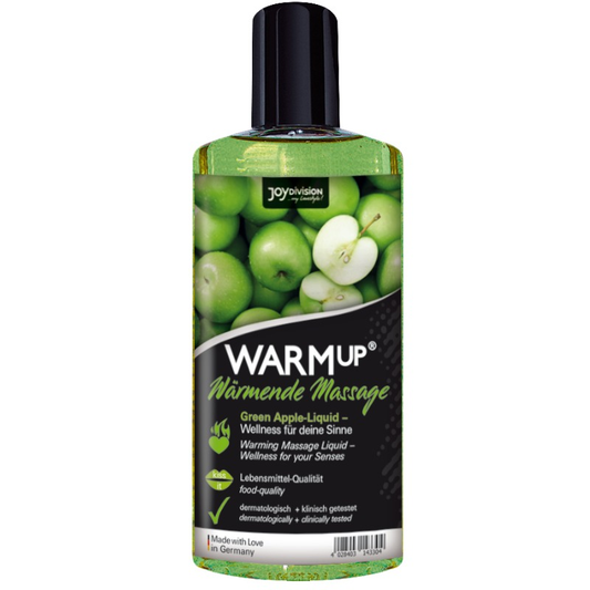 JOYDIVISION WARMUP - HUILE DE MASSAGE POMME VERTE - 150 ML - Sensualia