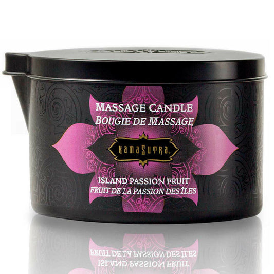 KAMASUTRA - BOUGIE DE MASSAGE ÎLE DE LA PASSION 170GR - Sensualia