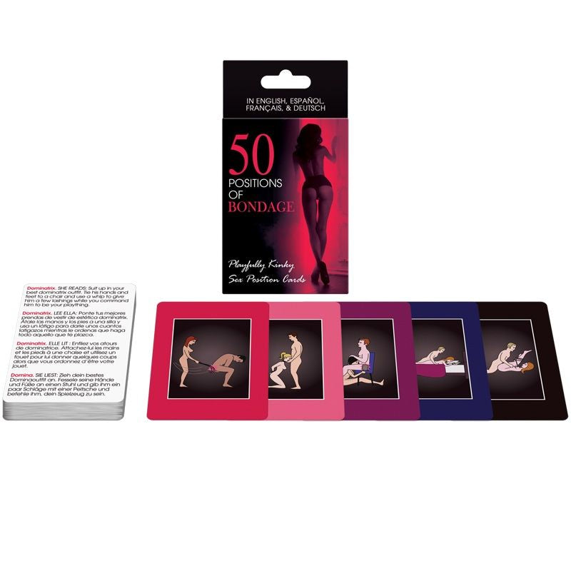 KHEPER GAMES - 50 POSITIONS DE CARTES BONDAGE - Sensualia