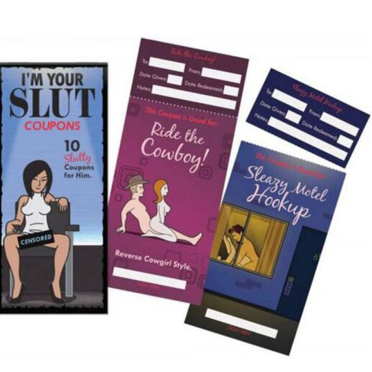 KHEPER GAMES - IM VOTRE SALOPE COUPONS  / EN - Sensualia