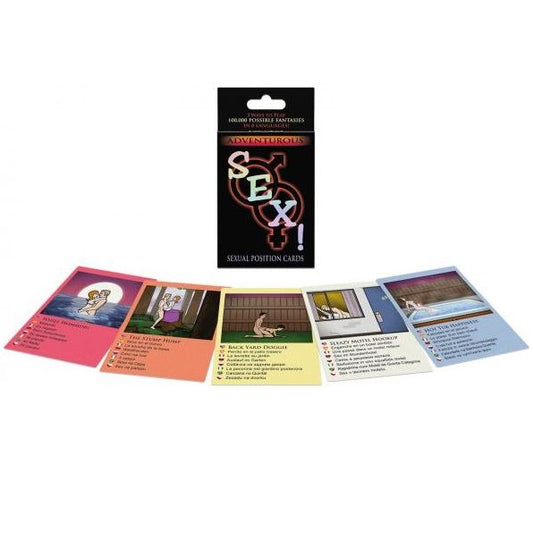 KHEPER GAMES - SEXE AVENTUREUX ! JEU DE CARTES - Sensualia
