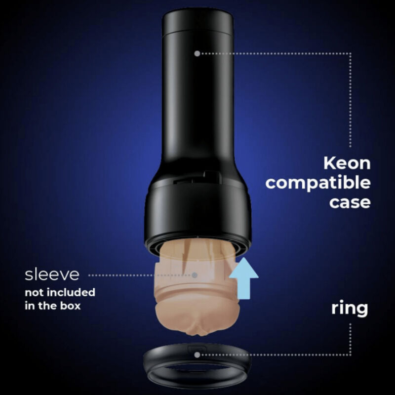 KIIROO - HOUSSE KEON COMPATIBLE AVEC LE MASTURBATEUR DE - Sensualia