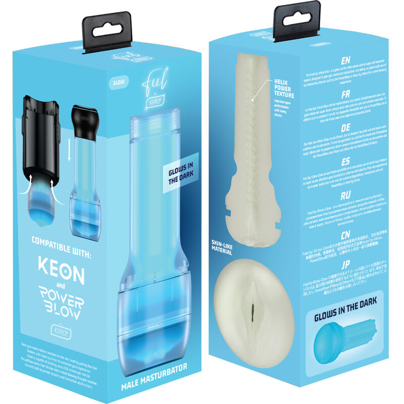 KIIROO - SENTEZ GLOW IN THE DARK STROKER - Sensualia