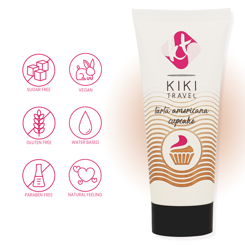 KIKÍ TRAVEL - CUPCAKE LUBRIFIANT 50 ML - Sensualia