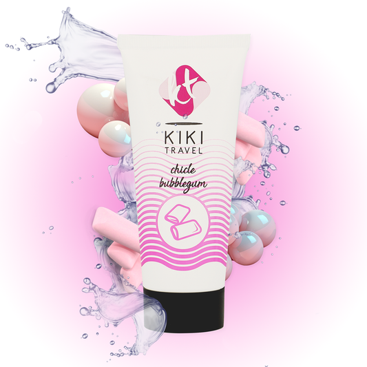 KIKÍ TRAVEL - LUBRIFIANT GOMME FRAISE 50 ML - Sensualia