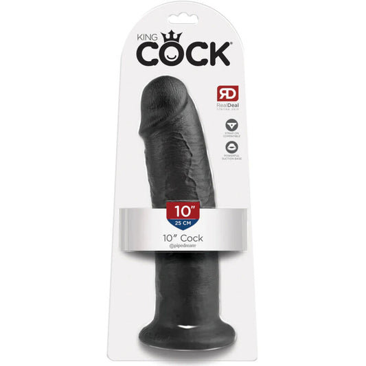 KING COCK - 10 GODE NOIR 25 CM - Sensualia
