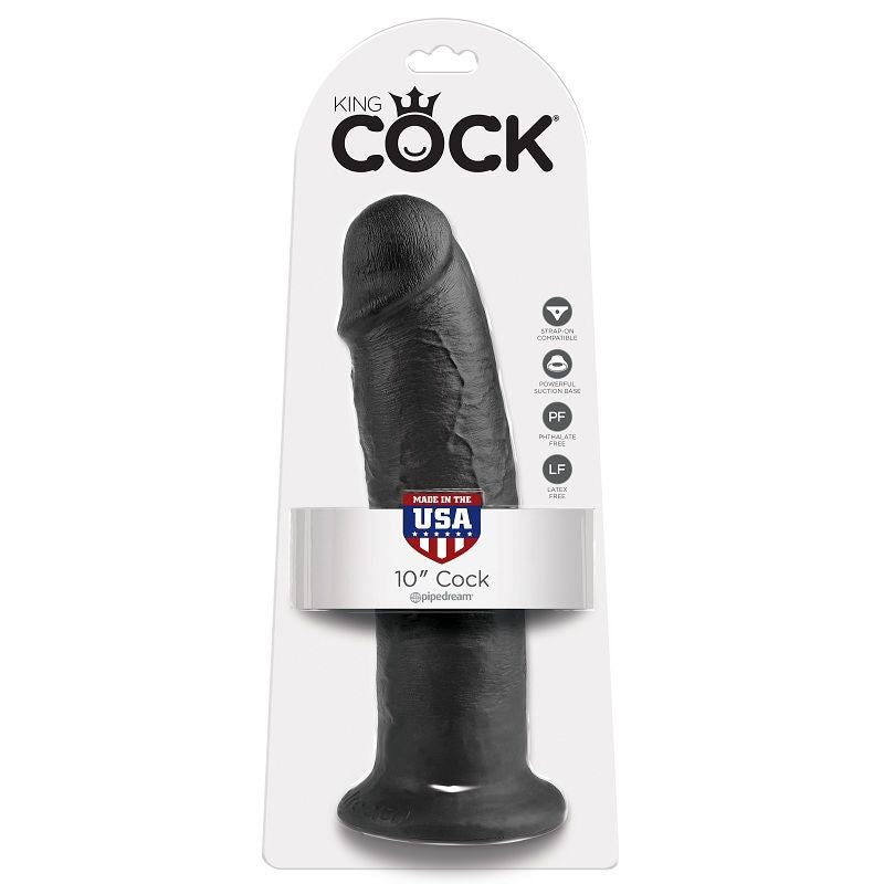 KING COCK - 10 GODE NOIR 25 CM - Sensualia
