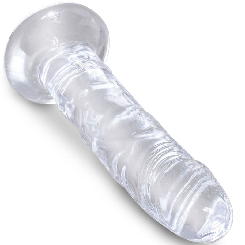 KING COCK - CLEAR PÉNIS RÉALISTE 15.5 CM TRANSPARENT - Sensualia