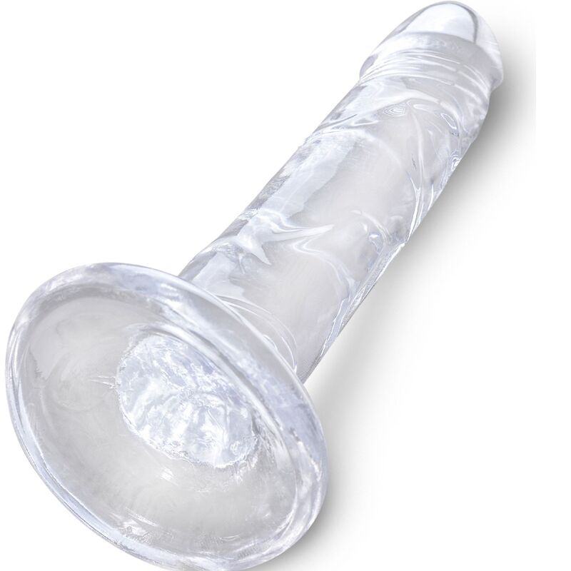 KING COCK - CLEAR PÉNIS RÉALISTE 15.5 CM TRANSPARENT - Sensualia