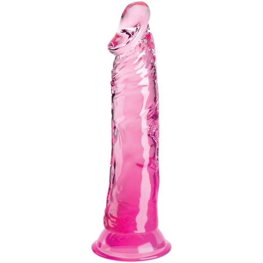 KING COCK - CLEAR PÉNIS RÉALISTE 19.7 CM ROSE - Sensualia
