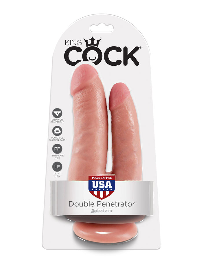 KING COCK - DOUBLE PÉNÉTRATEUR CHAIR - Sensualia