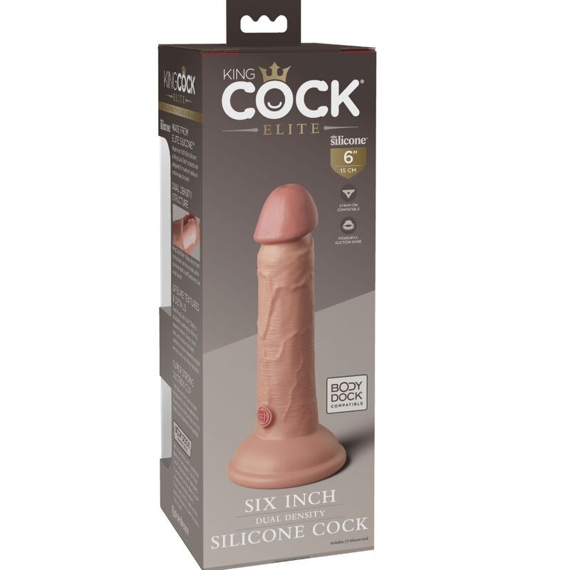 KING COCK - ELITE GODE RÉALISTE EN SILICONE 15.2 CM - Sensualia