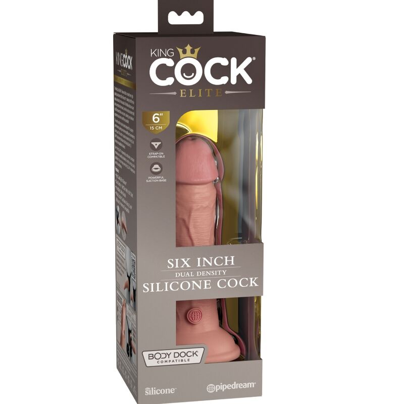 KING COCK - ELITE GODE RÉALISTE EN SILICONE 15.2 CM - Sensualia