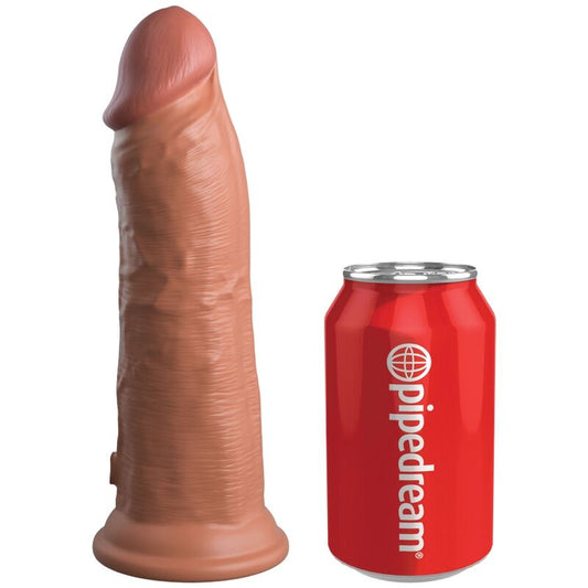 KING COCK - ELITE GODE RÉALISTE EN SILICONE 20.3 CM CARAMEL - Sensualia