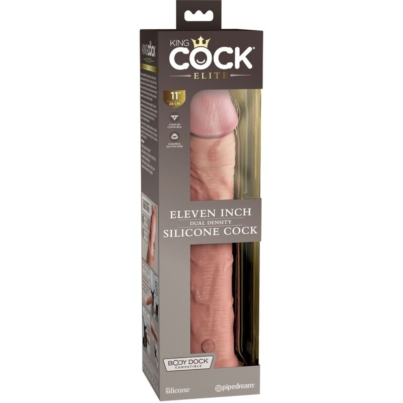 KING COCK - ELITE GODE RÉALISTE EN SILICONE 28 CM - Sensualia