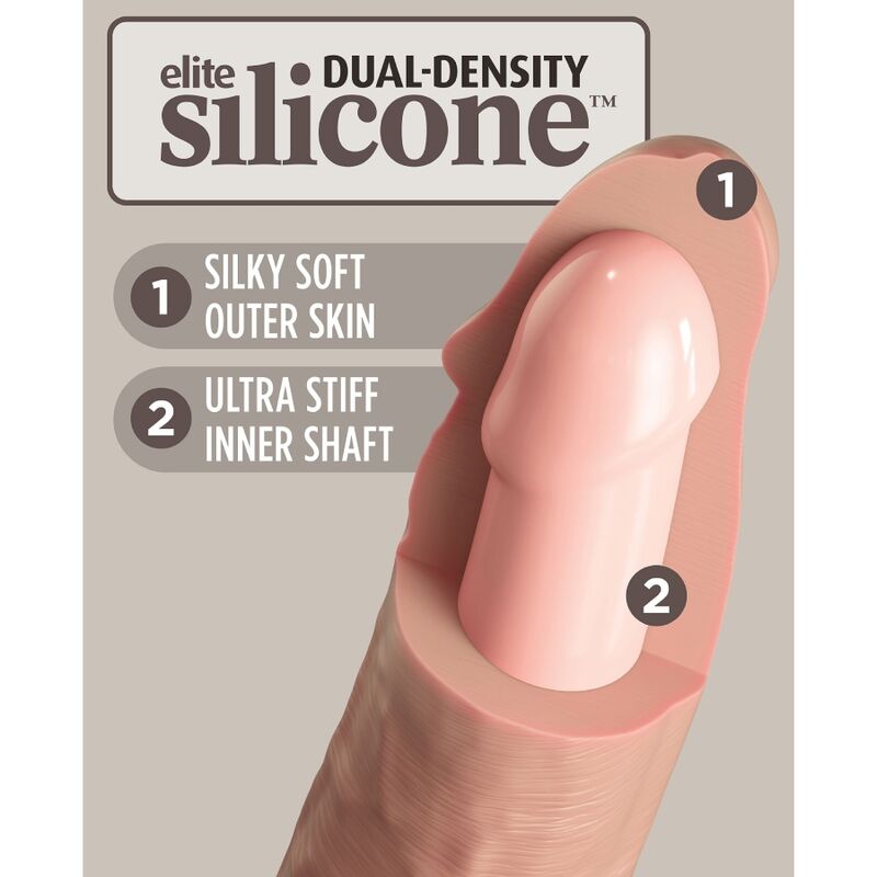 KING COCK - ELITE GODE RÉALISTE EN SILICONE 28 CM - Sensualia