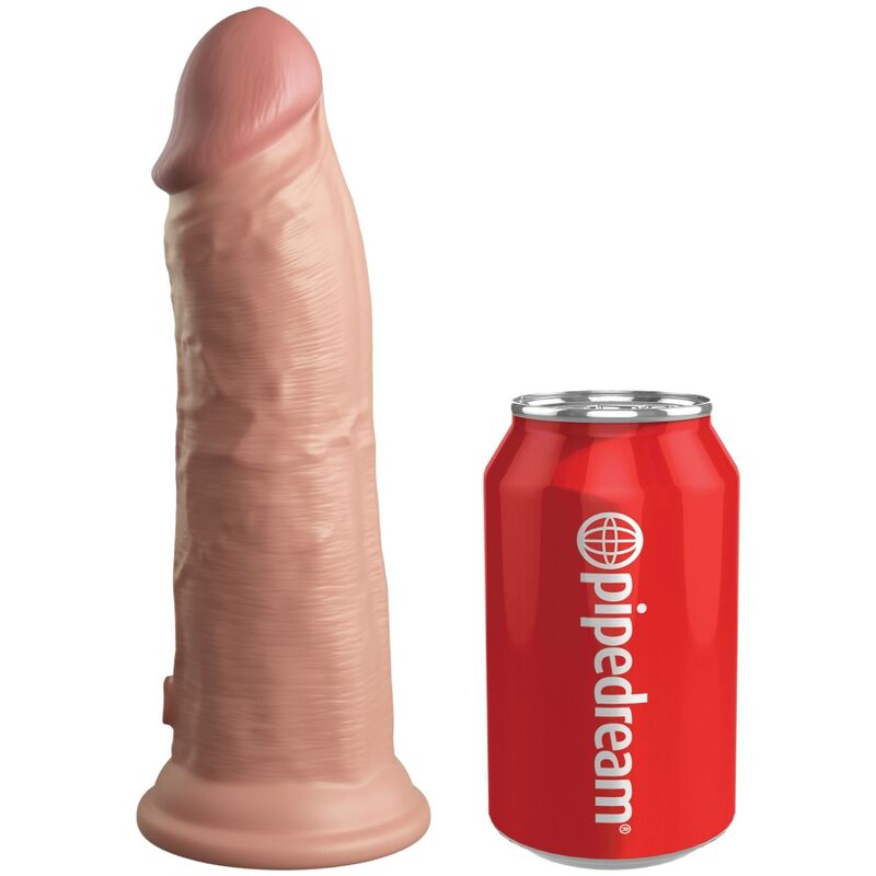 KING COCK - ELITE GODE RÉALISTE VIBRANT & SILICONE 20.3 CM - Sensualia