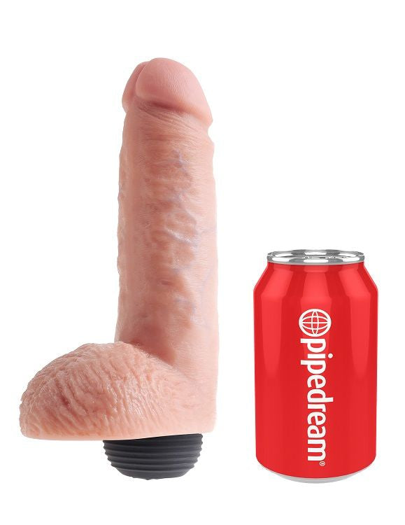 KING COCK - PÉNIS ÉJACULATEUR NATUREL RÉALISTE 20.32 CM - Sensualia