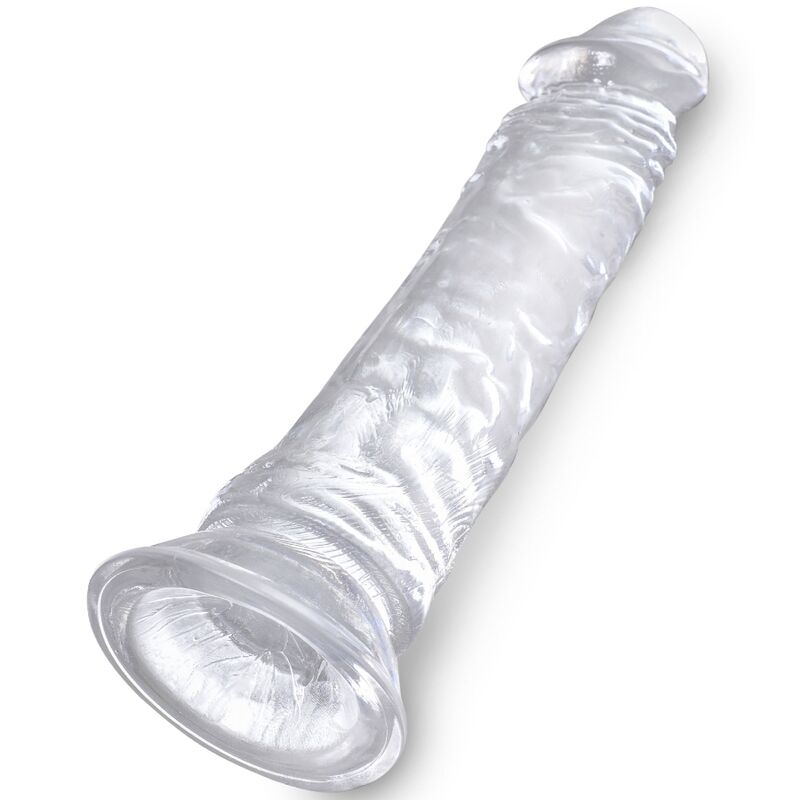 KING COCK - PÉNIS RÉALISTE CLAIR 19.7 CM TRANSPARENT - Sensualia