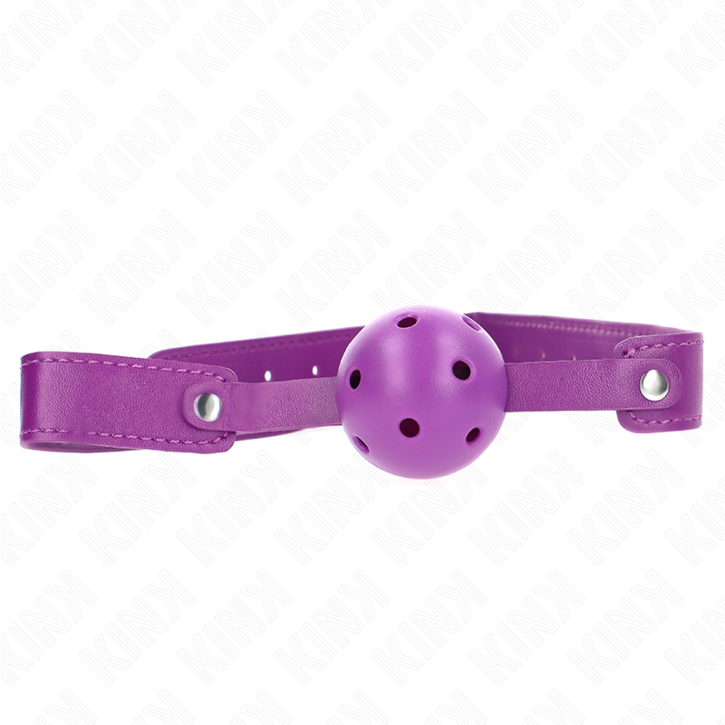 KINK - BALLE RESPIRANT VIOLET 4,5 CMGAG 65 x 2,5 CM - Sensualia