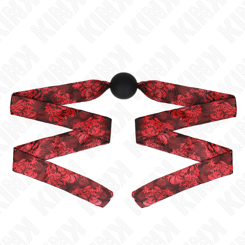 KINK - BOULE EN SILICONE SCANDALE 4,5 CM GAG MODÈLE 2 146 x 4 CM - Sensualia