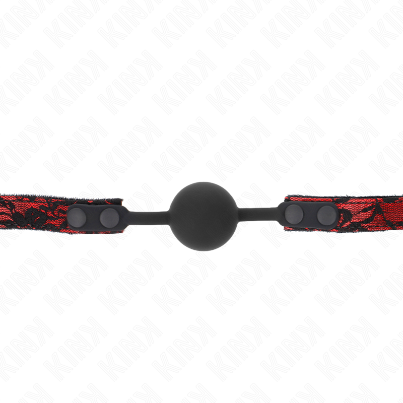 KINK - BOULE SILICONE SCANDALE 4 CM GAG MODÈLE 1 65 x 2 CM - Sensualia