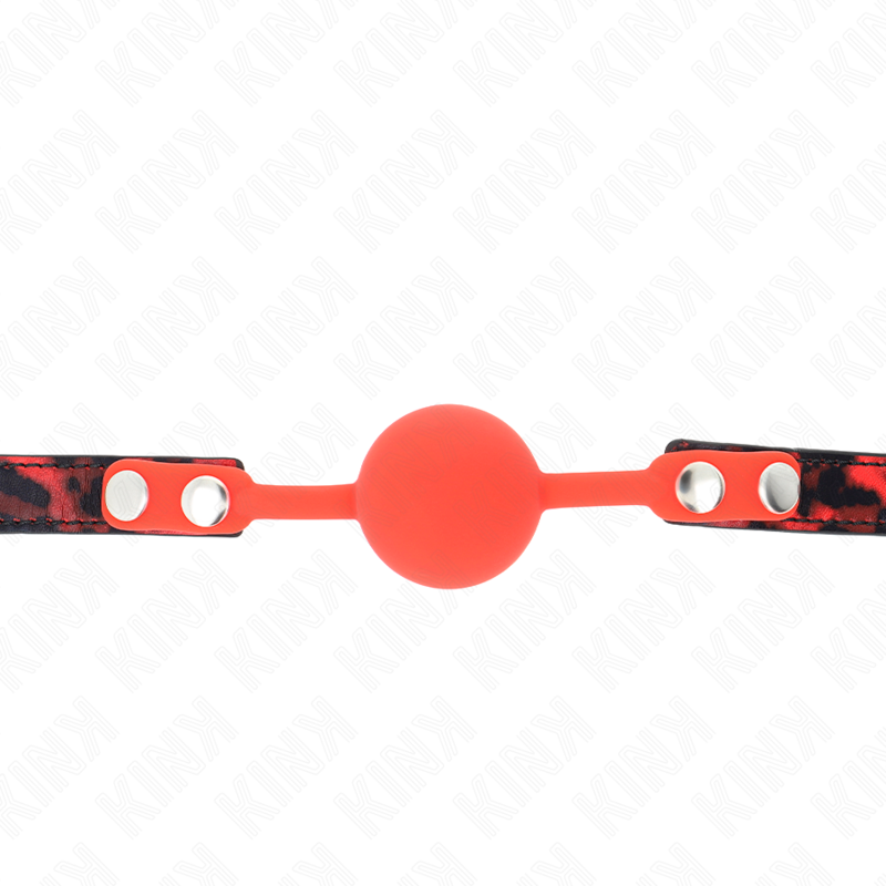 KINK - MODÈLE 2 BILLE EN SILICONE 4 CM BAG AVEC SERRURE 60 x 2 CM - Sensualia