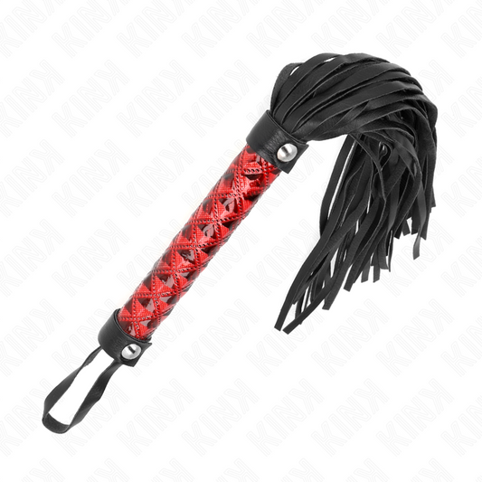 KINK - FOUET MOTIF DIAMANT 40 CM - Sensualia