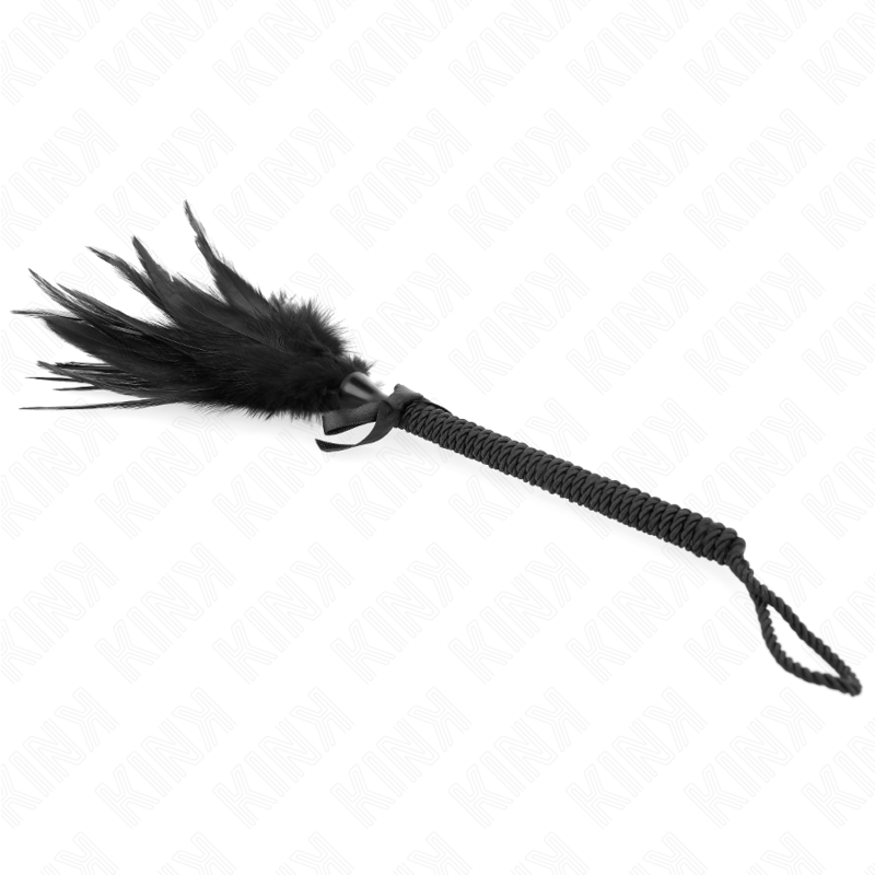 KINK - PLUMES DE CHATOUILLES DE POULET LUDIQUES 35 CM - Sensualia