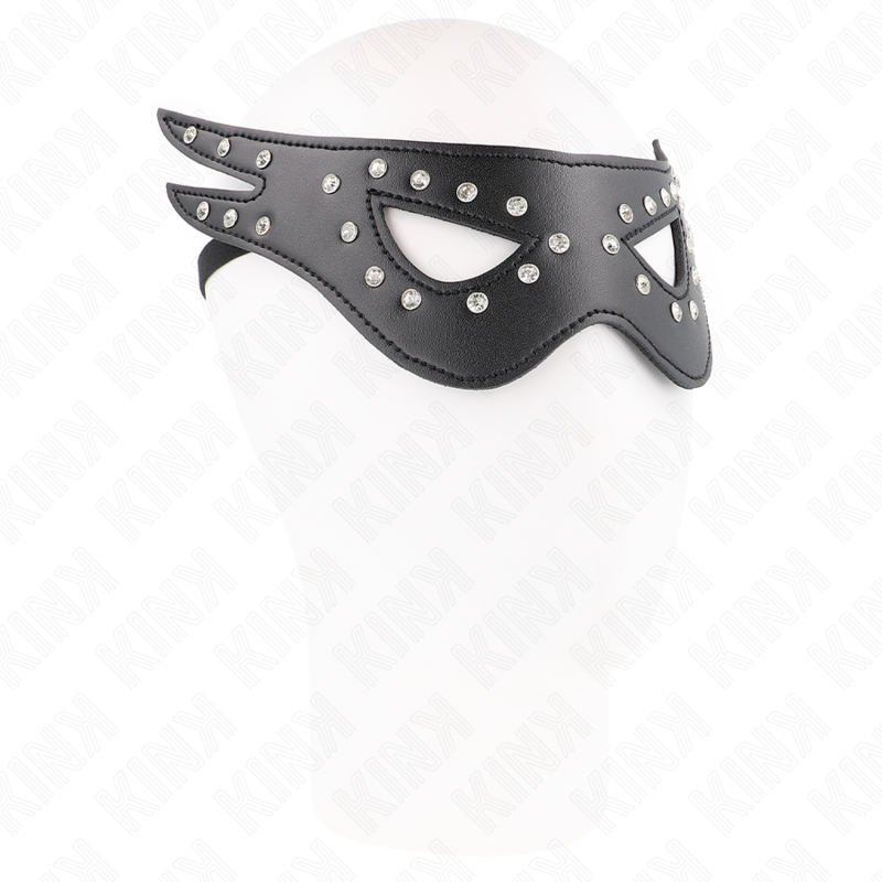 KINK - MASQUE SEXY EN CUIRETTE MODÈLE 2 27 x 13 CM - Sensualia