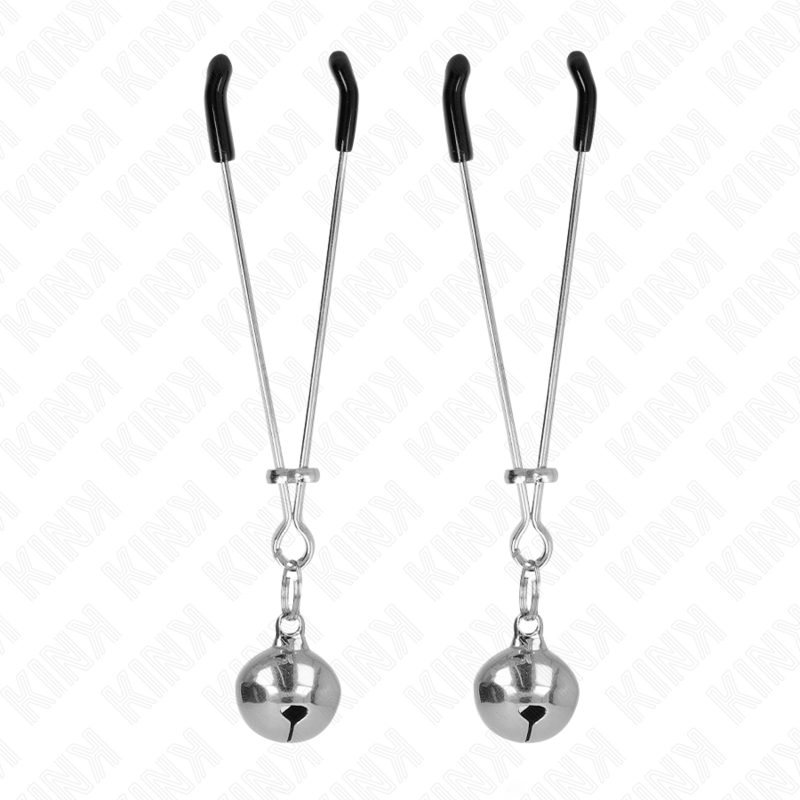 KINK - PINCES À TÉLÉPHONE MINCE CLOCHE ARGENT 7 CM - Sensualia