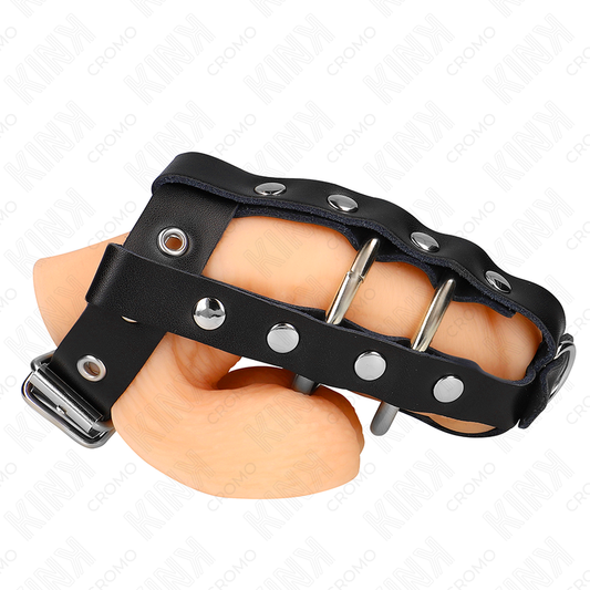 KINK - CAGE À PÉNIS RÉGLABLE AVEC SERRURE - Sensualia