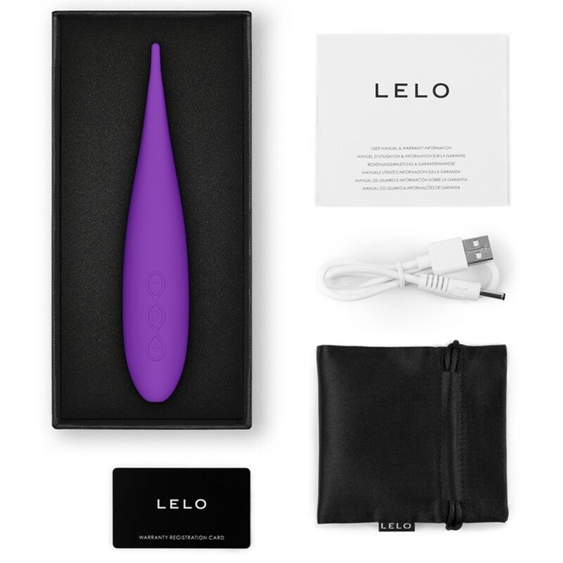 LELO - DOT TRAVEL STIMULATEUR DE CLITORIS VIOLET - Sensualia