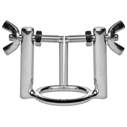 METAL HARD - ANNEAU DE GLAND AVEC PRESSE DILATATEUR URÉTRAL - Sensualia