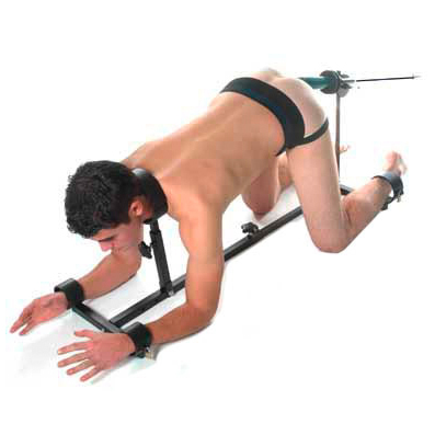 METAL HARD - PRISON BDSM AVEC ACCESSOIRE DE PÉNÉTRATION - Sensualia