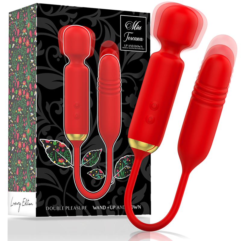 MIA - BAGUETTE DOUBLE PLAISIR TOSCANA + HAUT ET BAS - Sensualia