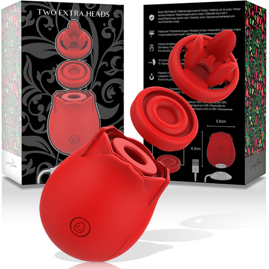 MIA - STIMULATEUR CLITORAL À DEUX TÊTES ÉDITION DE LUXE - Sensualia