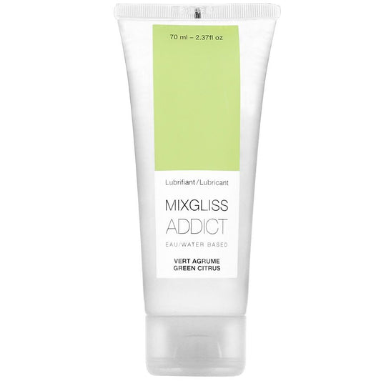 MIXGLISS - LUBRIFIANT BASE D'EAU SAVEUR AGRUMES 70 ML - Sensualia