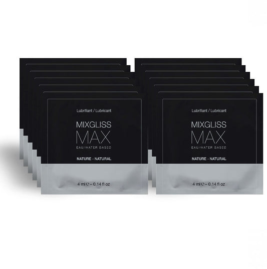 MIXGLISS - LUBRIFIANT DILATATEUR ANAL MAX PACK 12 UNIDOSE 4ML - Sensualia